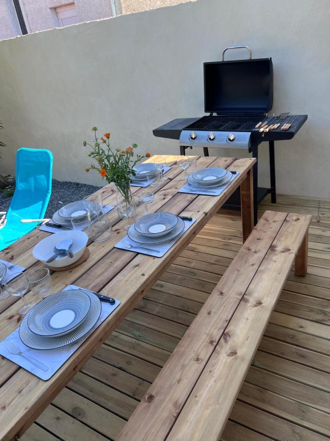 Charmante Maison Climatisee Avec Piscine Au Calme A Carcassonne Exteriör bild