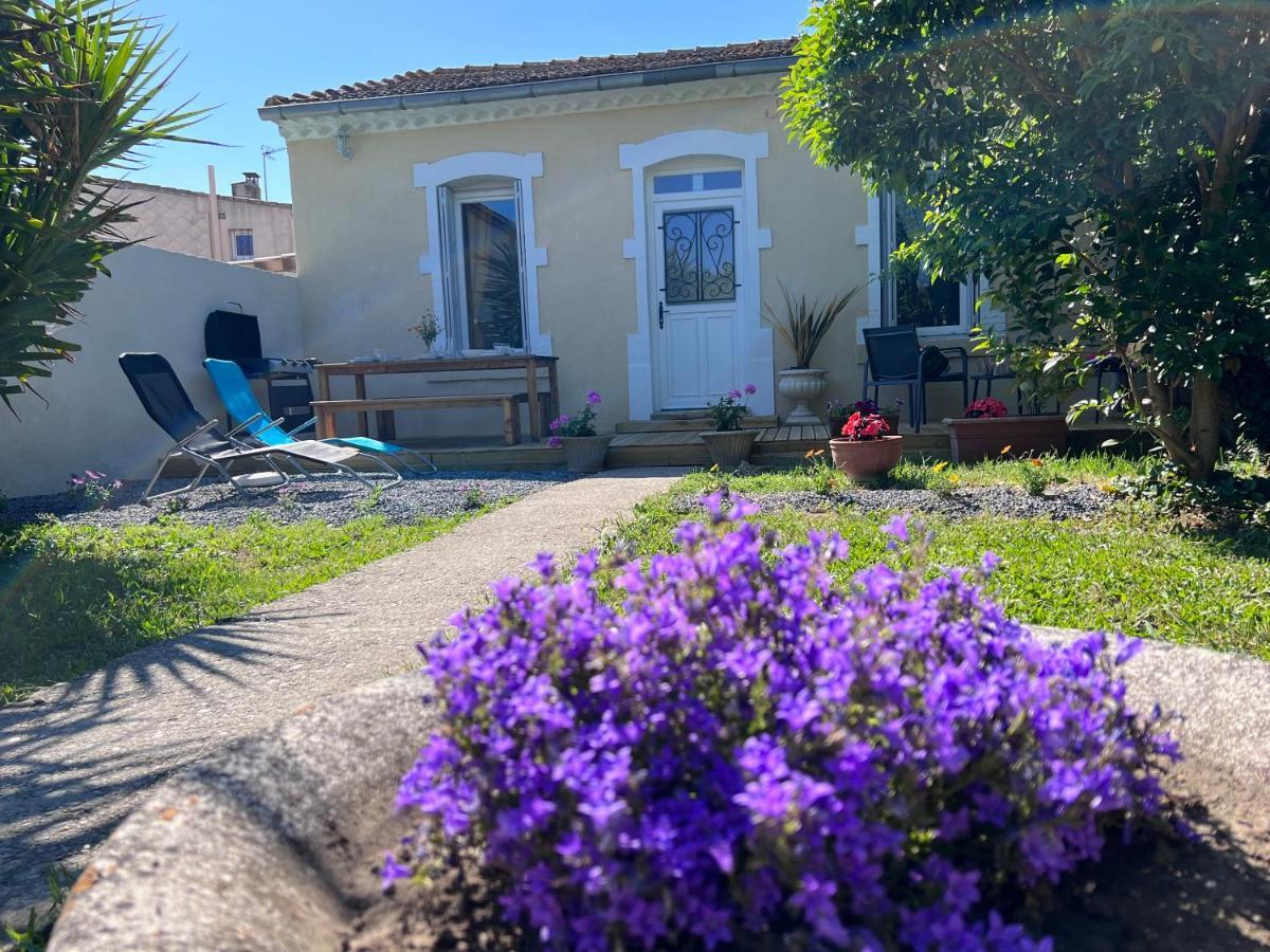 Charmante Maison Climatisee Avec Piscine Au Calme A Carcassonne Exteriör bild